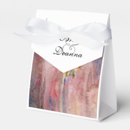 Roze mist Favor Bedankdoosjes