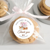 Roze Mixer Sourdough Loaf Bedankt Ronde Sticker