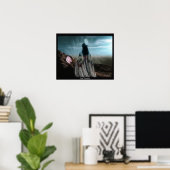 Roze Moccasins 3D Art Poster (Thuiskantoor)