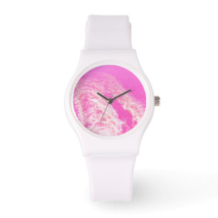 Roze mode horloge
