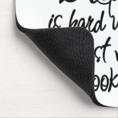 Roze Mode Mousepad Muismat (Hoek)