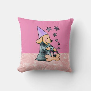 Roze Modern Birth Baby voor kinderen Kussen