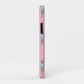 Roze moderne artistieke zwemmers Case-Mate iPhone case (Achterkant/rechts)