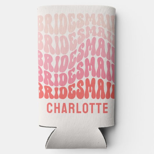 Roze moderne girale retro 60 simpele vibes simpel (Achterkant)