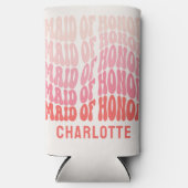 Roze moderne girale retro 60's vibes maid of eren (Voorkant)