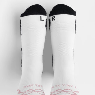 Roze Moderne Strikken Retro Nieuwe Moeder Baby Mei Sokken