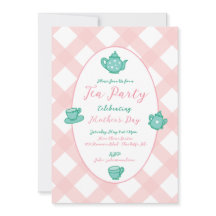 Roze Moederdag Tea Party