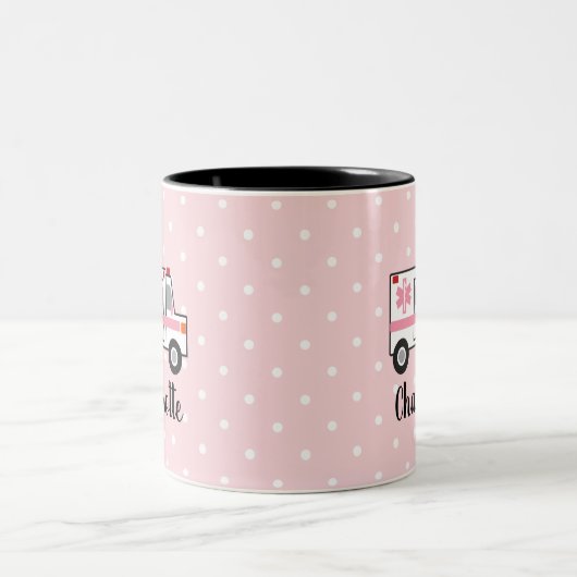 Roze Mok EMT Mok Gift for her (Center)