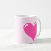 Roze Mok met hart (Voorkant rechts)