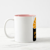 Roze Mok van 15 oz met twee tonen (Links)