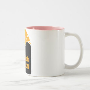 Roze Mok van 15 oz met twee tonen