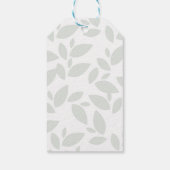 Roze Monkey Gift Label Cadeaulabel (Achterkant)