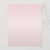 roze monogram en Jouw naam script bevestigen (Achterkant)