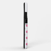 Roze Monogram iPhone 5 Hoesjes (Achterkant/rechts)