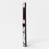 Roze Monogram iPhone-cases Case-Mate iPhone Case (Achterkant/links)