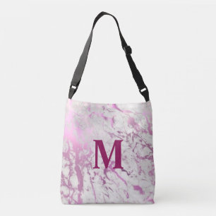 Roze monogram Wedding Totte Bag Crossbody Tas