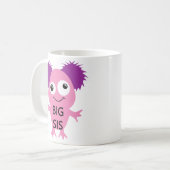 Roze Monster Big Sister Koffiemok (Voorkant links)
