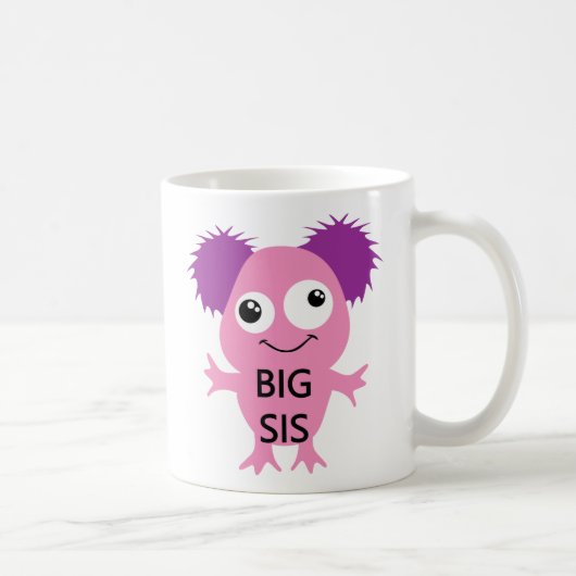 Roze Monster Big Sister Koffiemok (Rechts)