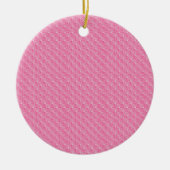 Roze Mosaic Pattern Baby Keramisch Ornament (Voorkant)