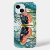 Roze Moth Bos Night Case-Mate iPhone Case (Achterkant)