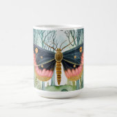 Roze Moth Bos Night Koffiemok (Center)