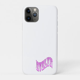 Roze Mozaïek Evelyn Naam, iPhone 11 Pro Hoesje
