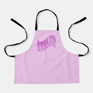 Roze Mozaïek Evelyn Naam, Schort