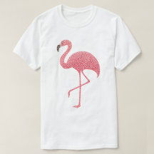 Roze Mozaïek Flamingo Tropische Kunst Esthetiek