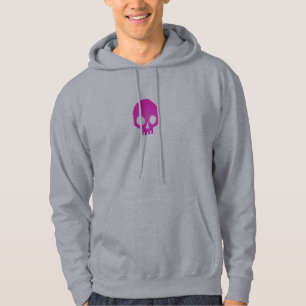 Roze mozaïekhuid hoodie