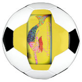 roze mozaïekzeemeermin voetbal (Gedraaid)