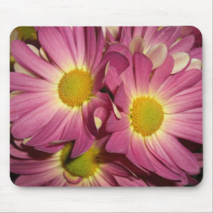 Roze Mums Mousepad Muismat