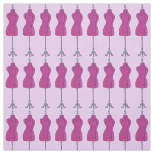 Roze naaigarnaal Mannequin Mode Design Stof