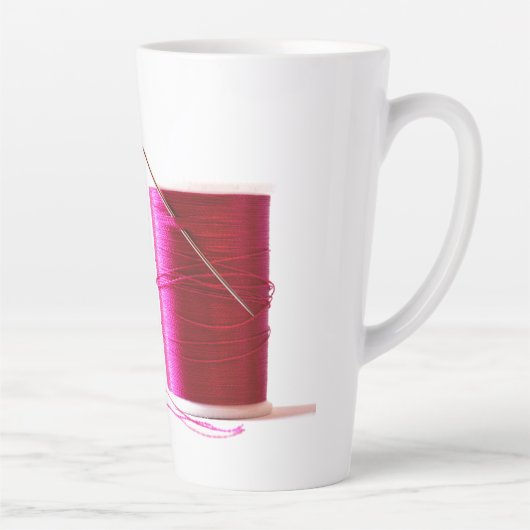 Roze naald en schroefdraad Mok (Rechts)