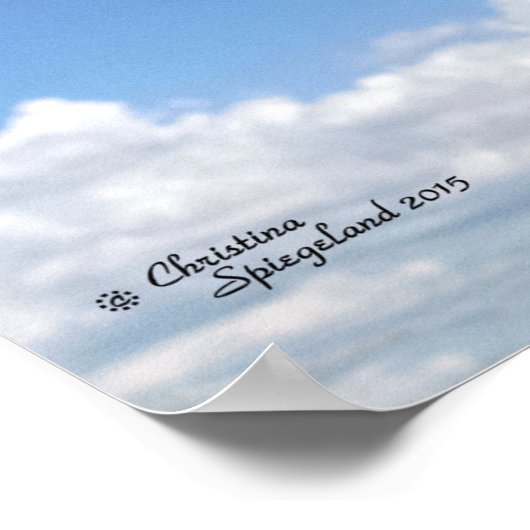 Roze naaldbloemen Poster (Hoek)