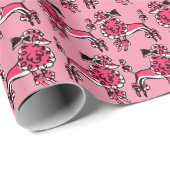 Roze naalden van 50 jaar cadeaupapier (Rol Hoek)