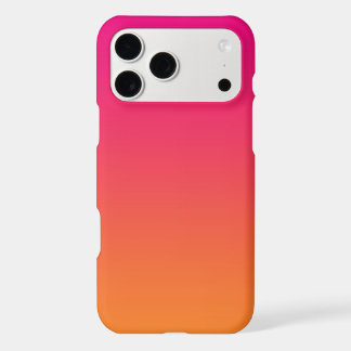 Roze naar Oranje Verlopen Ombre Esthetiek