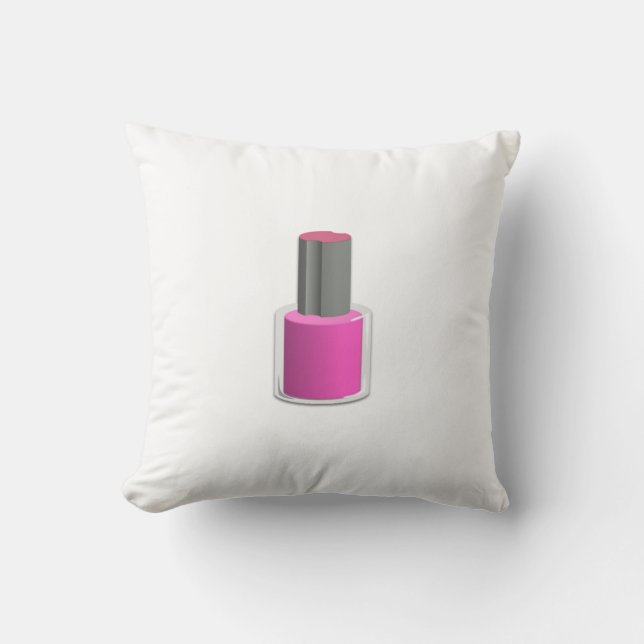 Roze Nail Pools Kussen (Voorkant)
