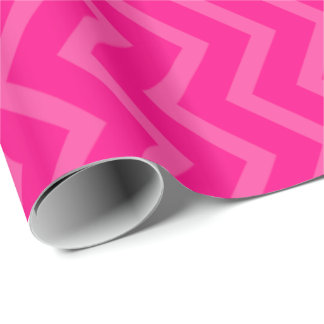 Roze-Neon-Brown-Coll-CHEVRON-10-GIFT WRAP PAPER Cadeaupapier