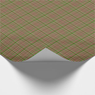 Roze-Neon-Brown-Coll-PLAID-02-GIFT WRAP PAPER Cadeaupapier
