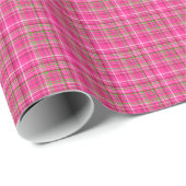 Roze-Neon-Brown-Coll-PLAID-05-GIFT WRAP PAPER Cadeaupapier (Rol Hoek)