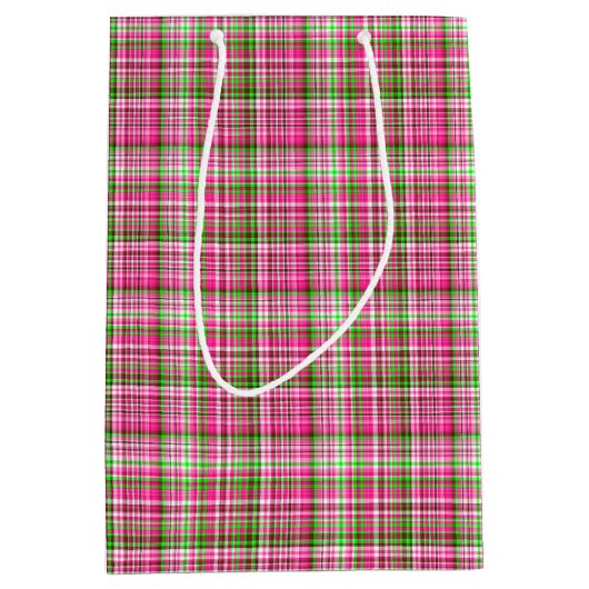 Roze-Neon-Brown Coll. Pset 03-GIFT BAG m Medium Cadeauzakje (Voorkant)