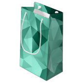 Roze neon klein cadeauzakje (Achterkant Gekanteld)