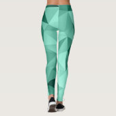 Roze neon leggings (Achterkant)