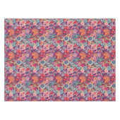 Roze neon Paisley-patroon Tafelkleed (Voorkant (Horizontaal))