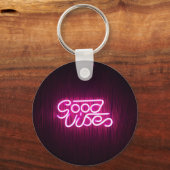 roze neon sign sleutelhanger (Voorkant)