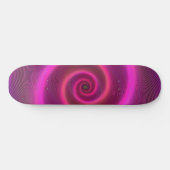 ROZE NEON WERVELEN MEISJES SKATEBOARD (Horizontaal)