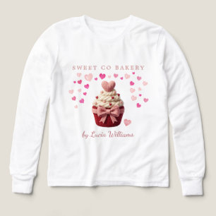 Roze Nep Haakwerk Cupcake Zakelijke Bakkerij 