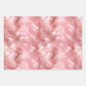 Roze nepbont inpakpapier vel (Voorkant 3)