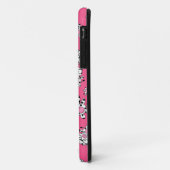 Roze nerd koe patroon Case-Mate iPhone case (Achterkant/links)