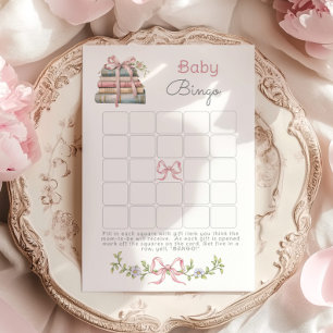 Roze Nieuw Chapter Baby Bingo Baby shower spel